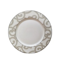 Assiettes en porcelaine avec motifs en relief dorée, ensemble d'assiettes de cuisine, vaisselle pour dîner, mariage, assiettes à dîner de luxe, pour Restaurant, maison