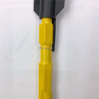 Ciseau à mortaiser hexagonal jaune Reeke de bonne qualité 17*280mm avec manche en acier 40CR pour maçonnerie, personnalisable