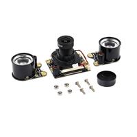 Pi 4 kamera 5MP OV5647, penglihatan malam 1080P opsional sudut lebar mata ikan IR-CUT kamera untuk Rasp berry Pi 4B 3B + 3B Zero
