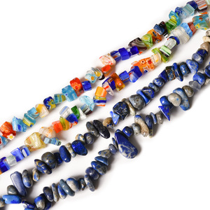 Perline Irregolari in Pietra Semi-Preziosa all'Ingrosso: Ametista Naturale, <span class=keywords><strong>Quarzo</strong></span> Rosa, <span class=keywords><strong>Occhio</strong></span> <span class=keywords><strong>di</strong></span> <span class=keywords><strong>Tigre</strong></span>, Turchese, Ossidiana, 5mm~8mm - Product Image 2