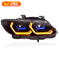 Phares pour BMW E92 E93 M3, projecteurs LED, feux de jour DRL, clignotants séquentiels, feux de croisement et de route, 2011-2013, éclairage de voiture modifié