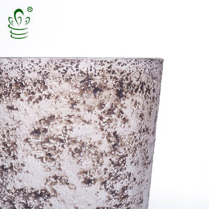 Kailai <span class=keywords><strong>piedra</strong></span> resina al aire libre roca volcánica macetas de plástico reciclado - Product Image 3