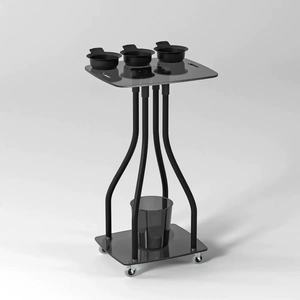 Wss 2025 Sober Hair Dyeing Equipment Beauty Salon Vacuum Hair Dyeing <b>Cart</b> - Product Image 1