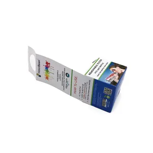 Mẫu miễn phí đầy màu sắc in ấn tùy chỉnh hỗ trợ mỹ phẩm chai nước hoa boardcard Bao bì hộp giấy