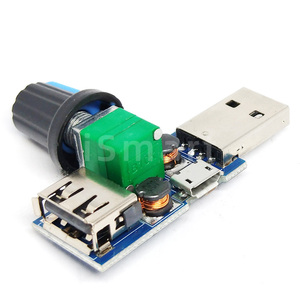 DC 5V Micro USB Ventilatore Regolatore di Vento Regolatore di Velocità Regolatore di Volume di Aria di Raffreddamento Mute Multifunzione di Riduzione Del Rumore Modulo Switch - Product Image 3