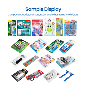 Máquina Automática para Empacar en Blister de PVC y Cartón, Máquina para Empacar en Blister Kits de Papelería para Niños, para Artículos de Papelería y Esponjas - Product Image 2