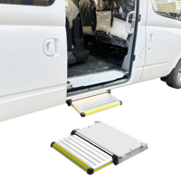 Marchepied coulissant électrique en aluminium Tengyun SEF 12V, universel pour fourgon, caravane, camping-car, remorque de voyage