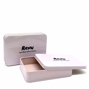 Wholesale Factory Supply Tin Box For Makeup Brushes Rectangular lip Gloss Tin