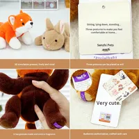 Peluches d'ours Xiangxiang Sanzi authentiques du fabricant, super douces, 31cm-50cm, compagnons de bureau, ornements, jouets pour enfants