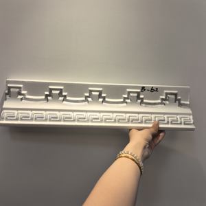 <span class=keywords><strong>Prix</strong></span> d'usine Écologique Design Moderne EPS Carreaux de moulage en polystyrène blanc Corniches Plinthes pour hôtels - Product Image 6