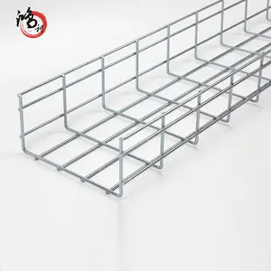 Customize Sizes 304 Ss316 Wire Mesh Cable Tray Wire Basket Cable Tray Prices