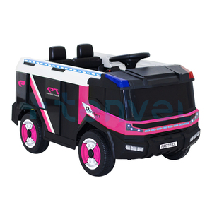 Vente en gros <span class=keywords><strong>de</strong></span> <span class=keywords><strong>camion</strong></span> <span class=keywords><strong>pompier</strong></span> électrique 12V pour enfants avec réservoir d'eau pistolet à eau pour bébé jouet <span class=keywords><strong>camion</strong></span> à conduire pour enfants - Product Image 4