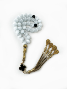 Cuentas <span class=keywords><strong>de</strong></span> oración musulmana 10mm 33 cuentas <span class=keywords><strong>de</strong></span> oración <span class=keywords><strong>de</strong></span> <span class=keywords><strong>cristal</strong></span> blanco piscina árabe cuentas <span class=keywords><strong>de</strong></span> oración islámica alabarlo Tisbiha <span class=keywords><strong>Rosario</strong></span> - Product Image 5