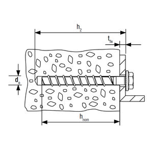 Tornillos de cabeza hexagonal Fischer Ultracut FBS II 10X A4 US (50 piezas) - Product Image 4