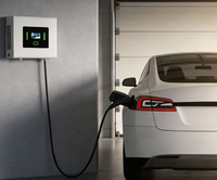 Chargeurs EV DC muraux Evmate 22KW à haut rendement, norme européenne OCPP1.6 CCS2 certifiés CE IP32/55 AC 380V, état neuf
