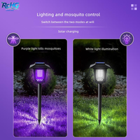 Solar Mosquito Killer Lamp Outdoor Waterdichte Tuin Ongediertebestrijder Lamp Gazonlamp Mosquito Killer Apparaat