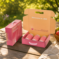 Boîte d'expédition pour produits de soin de la peau en carton ondulé, écologique, recyclable, avec impression double face et logo personnalisé, et inserts.