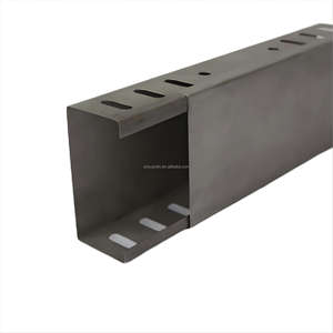 304/201 in acciaio inossidabile vassoi per cavi in lega di alluminio in metallo tipo trogolo cavo Trunking industriale commerciale durevole - Product Image 3