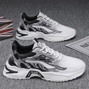 Simple Fashionable Trendy Walking Retro Sports Shoes Elastic Air Cushions Soft Breathable Design Lightweight Comfort Anti-Slip - Product Image 4