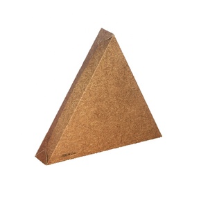 Lock- corner triangle crepe pancakes cake pizza slice packaging fast food grade takeaway kraft paper lunch box container
