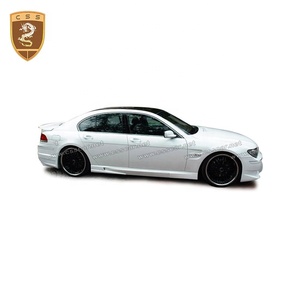 Para <span class=keywords><strong>BMW</strong></span> <span class=keywords><strong>7</strong></span> Series E65 E66 Upgrade PD Style Body Kit Parachoques delantero Guardabarros lateral Alerón trasero Luz antiniebla Bodykit - Product Image 4