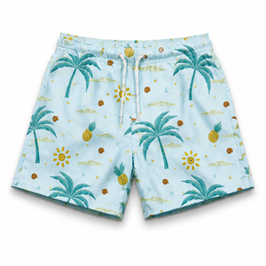 Custom High Quality Eco-friendly Waterproof Beach Shorts for <b>Men</b> Summer Shorts <b>Men's</b> Swimming <b>Trunk</b> - Product Image 2