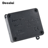 Boîtier électronique étanche en plastique personnalisé IP68, boîte de jonction, moulage par injection, boîtier électrique extérieur