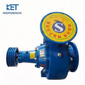 Pompe à eau en fonte à entraînement par courroie de qualité supérieure et pompe à flux mixte pour l'alimentation en eau industrielle. - Product Image 6