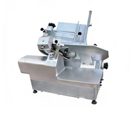 Machine à trancher la viande automatique à double moteur, haute efficacité, économie de main-d'œuvre, qualité commerciale