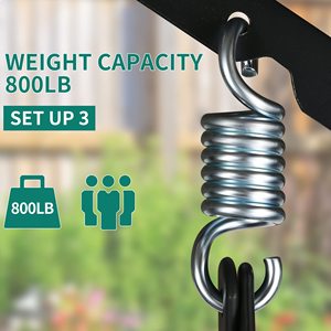 3 Assento Adulto Mobiliário Outdoor <span class=keywords><strong>Swing</strong></span> Convertible Canopy Garden <span class=keywords><strong>Swing</strong></span> Chair Pátio Balanços - Product Image 2