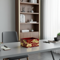 Boîte d'emballage pour sushi en papier rigide carré recyclable avec laminage mat et logo personnalisé brillant, boîte cadeau écologique de qualité alimentaire