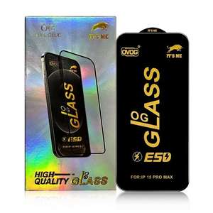 Protector de Pantalla de Vidrio Templado Antiestático OG IT'S ME, Protector de Pantalla con Borde Curvo Grande para iPhone 17 16 15 14 13 12 Pro Max - Product Image 1