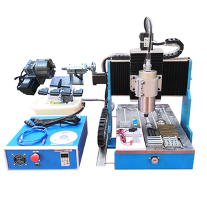 Độ chính xác cao <span class=keywords><strong>CNC</strong></span> 3040l 3-4axis Router khắc 1500W đường vuông đường sắt theo dõi thiết kế gỗ Lathe kim loại khắc Máy phay - Product Image 1