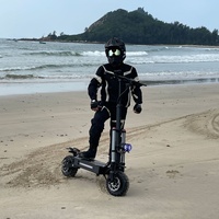 Scooter électrique tout-terrain de 11 pouces européen et américain de haute puissance Max 120kg Brushless Dropshipping Overseas Warehouse Spot Delivery