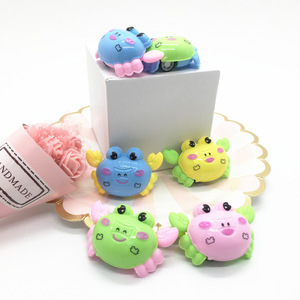 Jincan Children's Cartoon Pull-back Car Cute Little Crab Pet Crab Inertia Car Small Gifts for School Students Promotional - Product Image 1