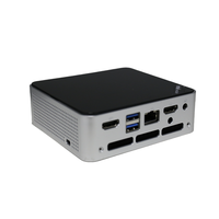 Komputer Mini Bisnis Ringkas Core I3 8109U 8GB/16GB DDR3 512GB SSD Layar Ganda 4K HD untuk Rumah dan Kantor, Mini PC Desktop dengan Sistem Operasi Win11