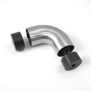 Sku Pasamanos y Balaustradas de Acero Inoxidable Satinado Curva de 2 ° Ø 42 AISI 304 para Madera Producto de Calidad Premium - Product Image 4