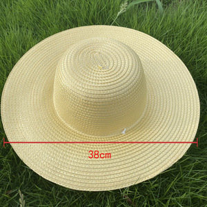 <span class=keywords><strong>Chapeau</strong></span> de paille d'été unisexe anti-UV à larges bords pour la protection du travail, vente en gros - Product Image 3