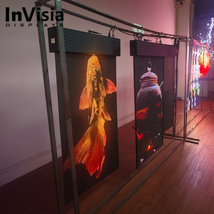 InVisia双向全息透明LED显示屏360度可视漂浮3D投影智能互动无边框 - Product Image 4