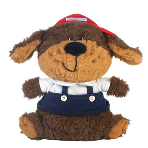 Peluche Dada Puppy Zhuoqus Slow Town, jouet en peluche, coussin avec rembourrage en polyester et coton PP - Cadeau d'anniversaire unisexe - Product Image 1
