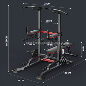 Etiqueta privada Heavy Duty Squat Rack COMBINACIÓN Brazo interior Gimnasio Torre Ejercicio Fitness al aire libre Uso en el hogar Equipo de entrenamiento - Product Image 3