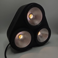 Lumière de scène COB LED 300W à 3 yeux, lumière de scène DMX512 W/WW/RGB/RGBW pour discothèque, fête, club, théâtre
