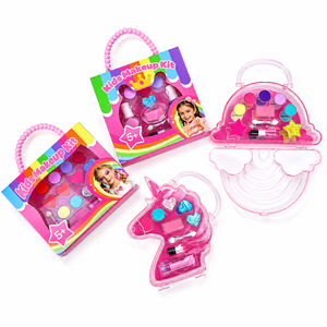 Kit de Maquillaje Real con Brillantina Multicolor <span class=keywords><strong>para</strong></span> <span class=keywords><strong>Niñas</strong></span>, Pintura Facial Lavable No Tóxica <span class=keywords><strong>para</strong></span> Fiestas de <span class=keywords><strong>Halloween</strong></span>, Regalo <span class=keywords><strong>para</strong></span> Festivales - Product Image 1
