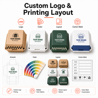 Boîte à burger jetable auto-élevable en papier kraft, carton blanc, bagasse, coque rigide, logo personnalisé, petite/moyenne/grande taille, fabriquée en Chine
