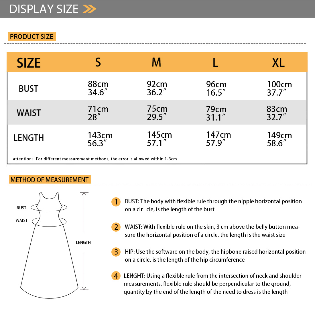 Size Table