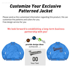 Áo khoác nam trơn bóng chất lượng cao, may thêu, bán buôn, dành cho thời trang đường phố và đồng phục nhóm - Product Image 5