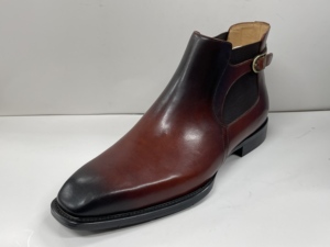 Botas de Tobillo para Hombre de Cuero Vacuno Genuino Hechas a Mano, Delicadas y Personalizadas, Botas de Vestir Formales de Lujo Hechas a Mano para Negocios, Bodas y Oficina - Product Image 4