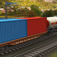Transport ferroviaire DDP de Shenzhen, Chine, vers la Belgique, la Pologne et autres pays européens, transitaire maritime FBA DDP