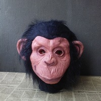 Latex Animal Chimp Tête Masque Singe Déguisement Paresseux Bruno Mars Chanson Chimpanzé Cosplay Masque Costume Théâtre Prop Halloween
