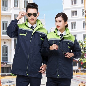 Uniforme de Trabajo para Electricista de Gasolinera con Forro Interior Desmontable de Algodón Grueso, Ropa de Seguridad - Product Image 1